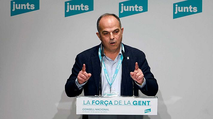 Telediario 1 - Junts admite que aún debe negociar con el PSOE el contenido de la ley para delegar competencias en inmigración