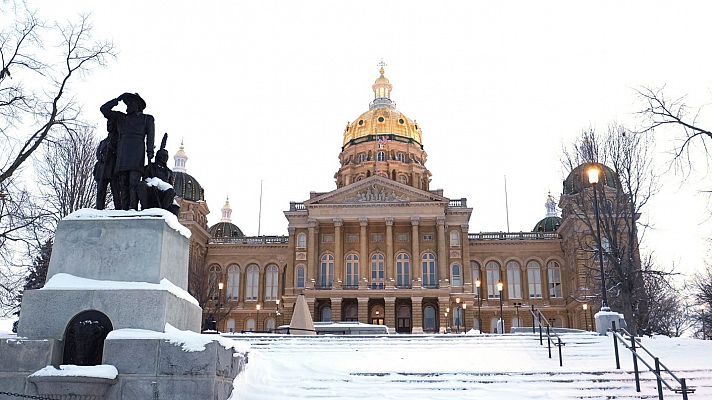 El temporal de nieve condiciona la campaña del caucus republicano en Iowa