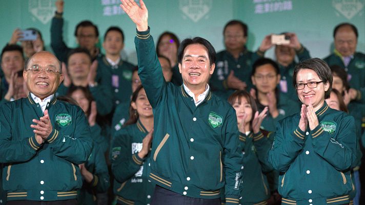 Telediario 2 - Elecciones en Taiwán: un territorio bajo la larga sombra de China