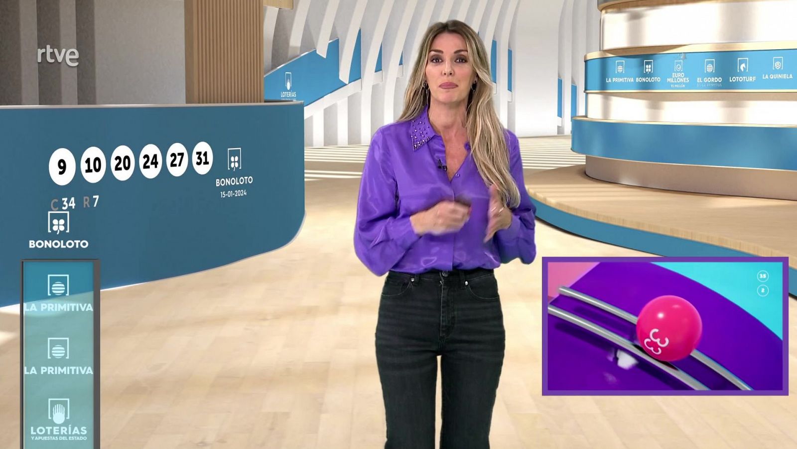 Sorteo de la Bonoloto y Primitiva del 15/01/2024 - ver ahora
