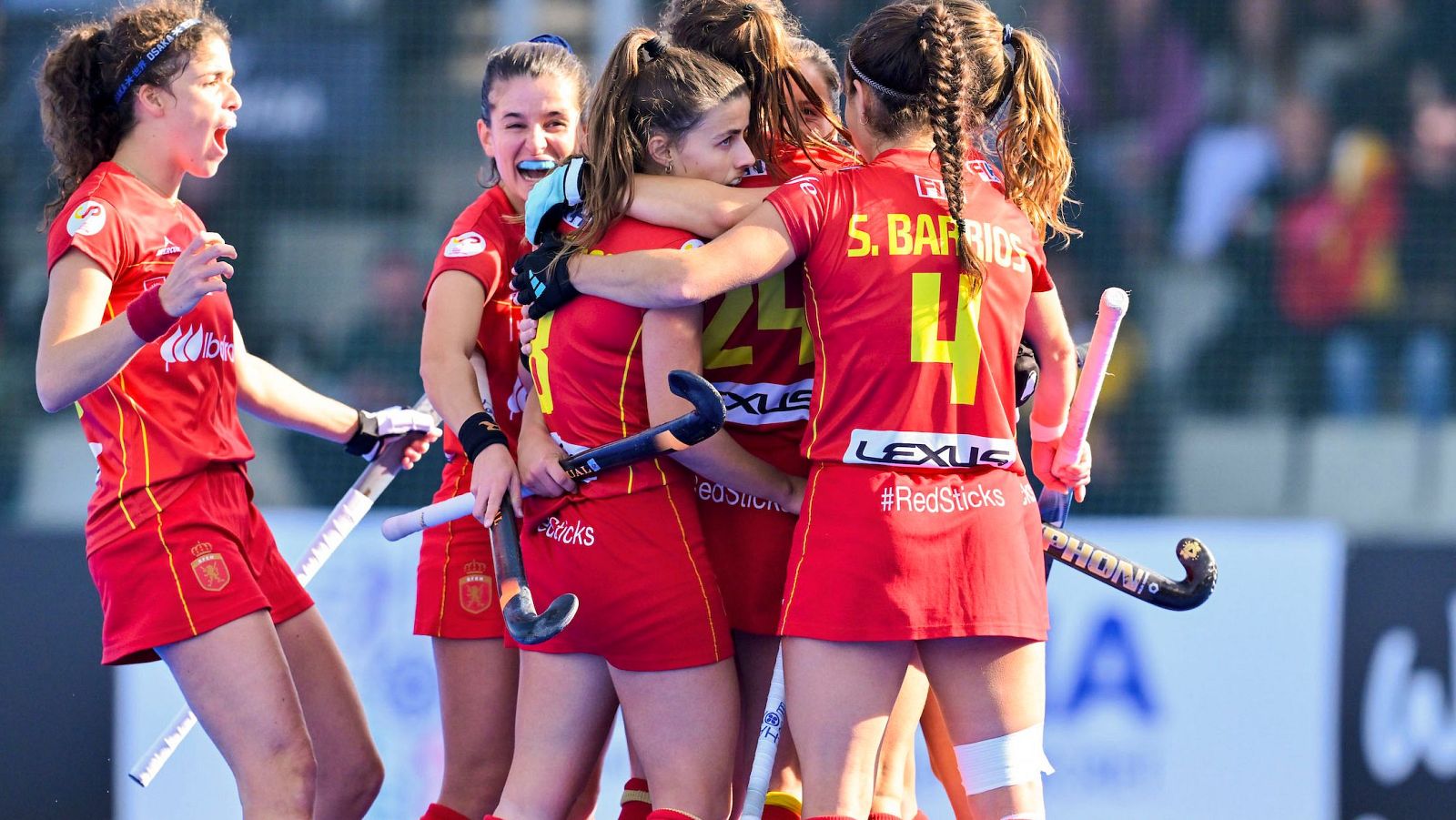 Preolímpico femenino de hockey hierba Canadá 15 España