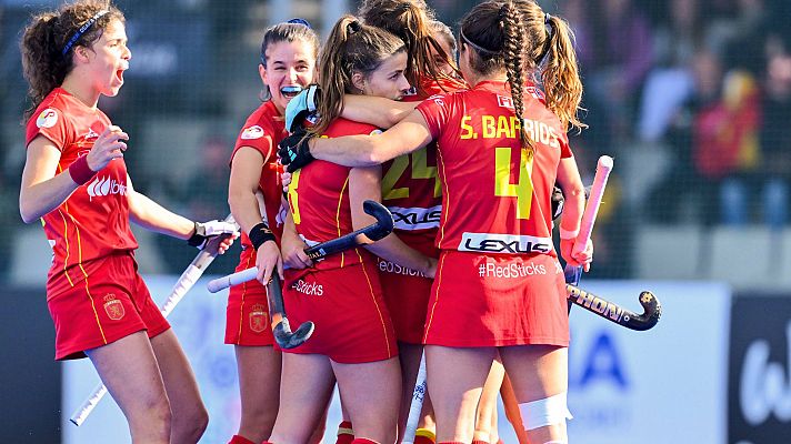 Resumen del Canadá - España de hockey sobre hierba