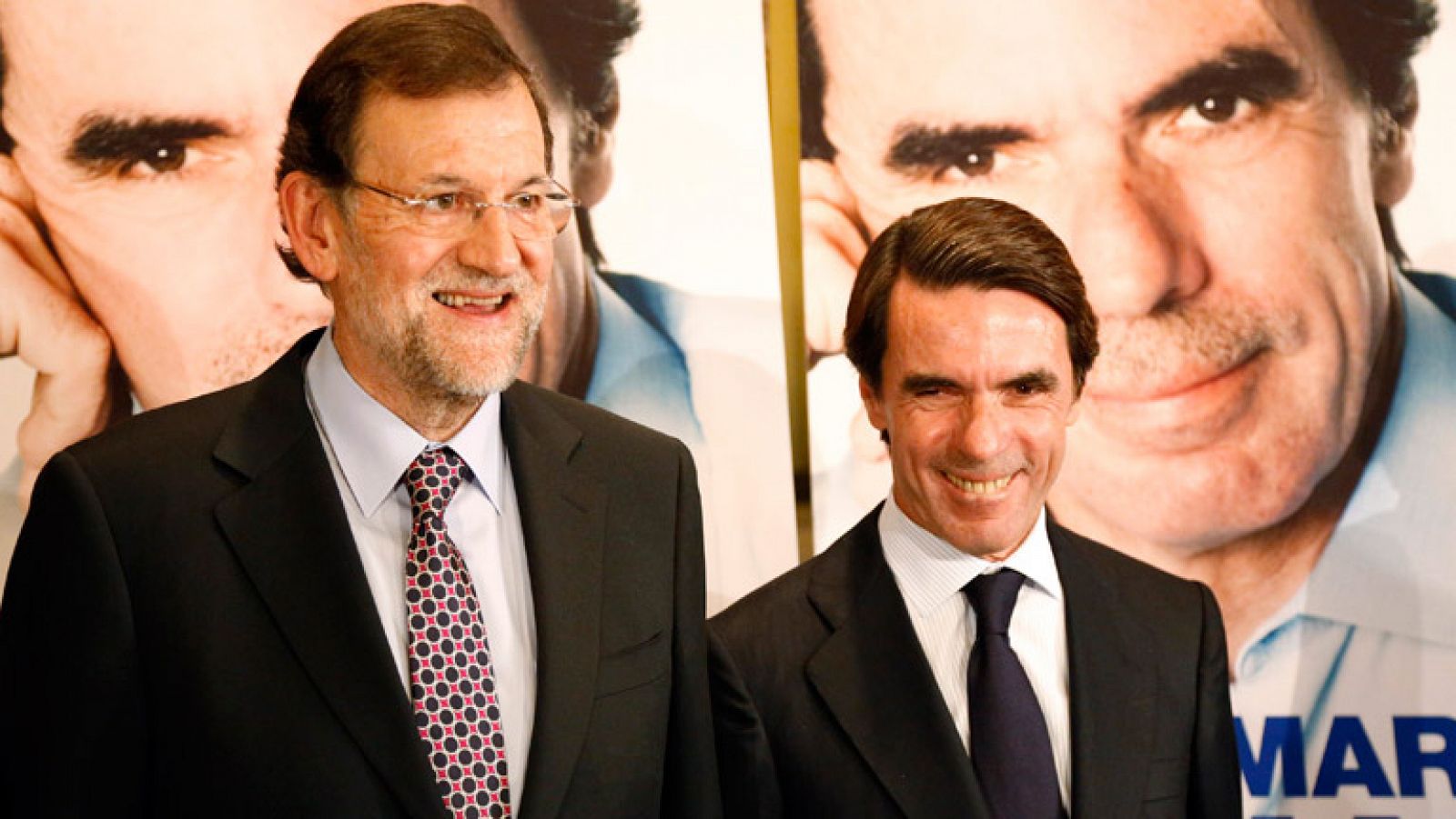 La presentación del libro de Aznar junta a Rajoy y Rato 