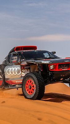 Dakar 2024 | Carlos Sainz aguanta a Loeb al término de la etapa 9