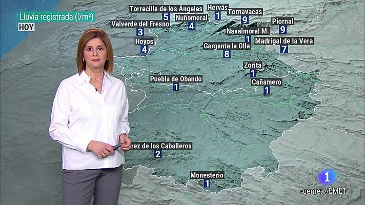 El Tiempo en Extremadura - 16/01/2024