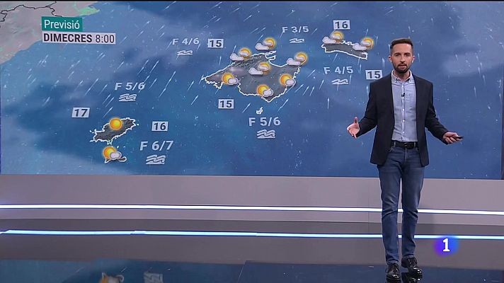Informatiu Balear - El temps a les Illes Balears - 16/01/24