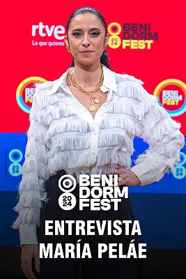 Benidorm Fest - Entrevista a María Peláe, concursante del Benidorm Fest 2024