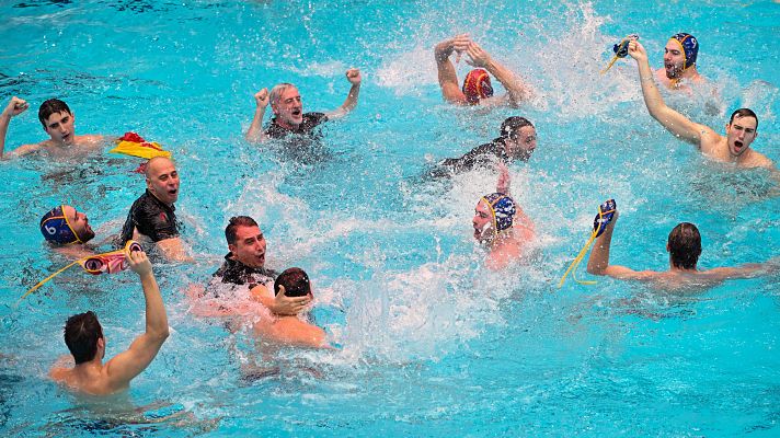 Waterpolo - Europeo de waterpolo | España gana Croacia la final. Resumen