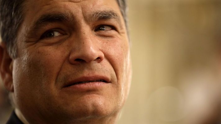 La noche en 24h - Rafael Correa, expresidente de Ecuador: "Se está recogiendo lo que se sembró"
