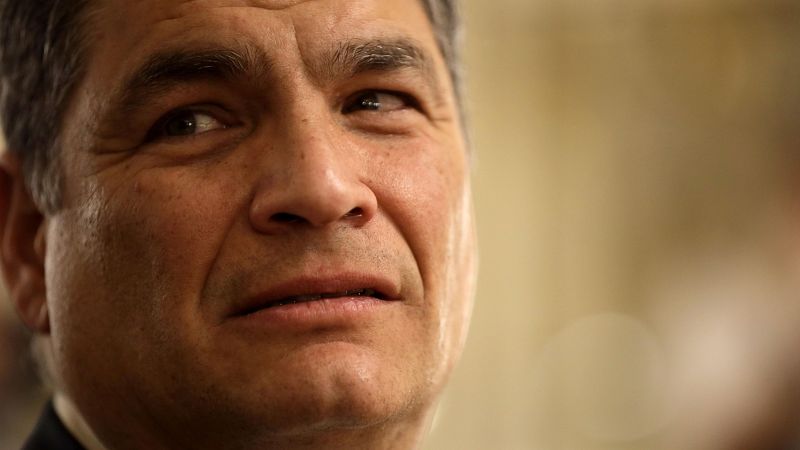 Rafael Correa, expresidente de Ecuador: "Se est recogiendo lo que se sembr"