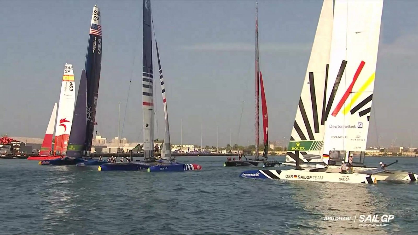 Vela - Sail GP Abu Dhabi. 1ª jornada completa