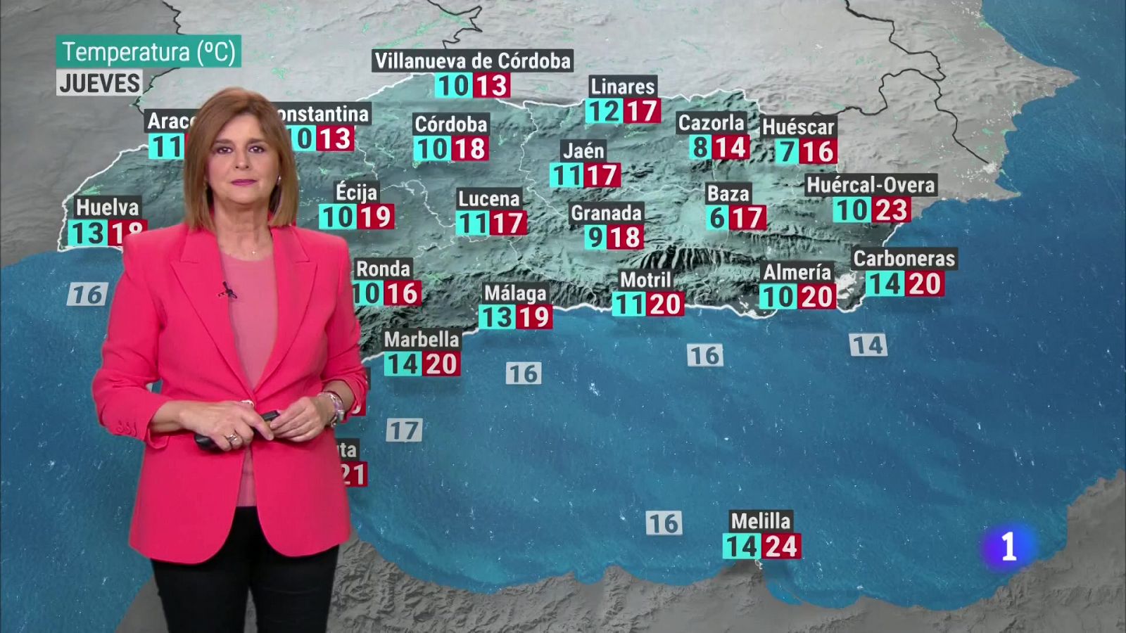 El tiempo en Andalucía - 17/01/2024: Noticias Andalucía - Programa informativo en RTVE Play