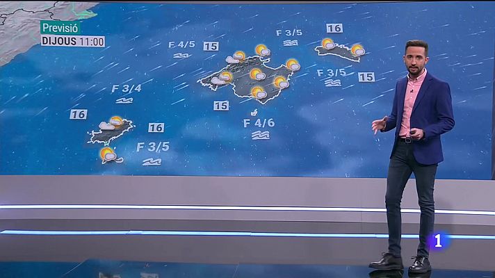 Informatiu Balear - El temps a les Illes Balears - 17/01/24