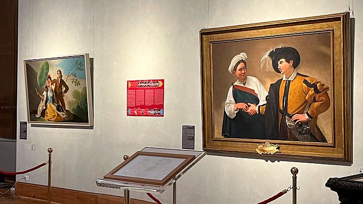 Telediario 1 - Goya y Caravaggio se exponen juntos en Roma