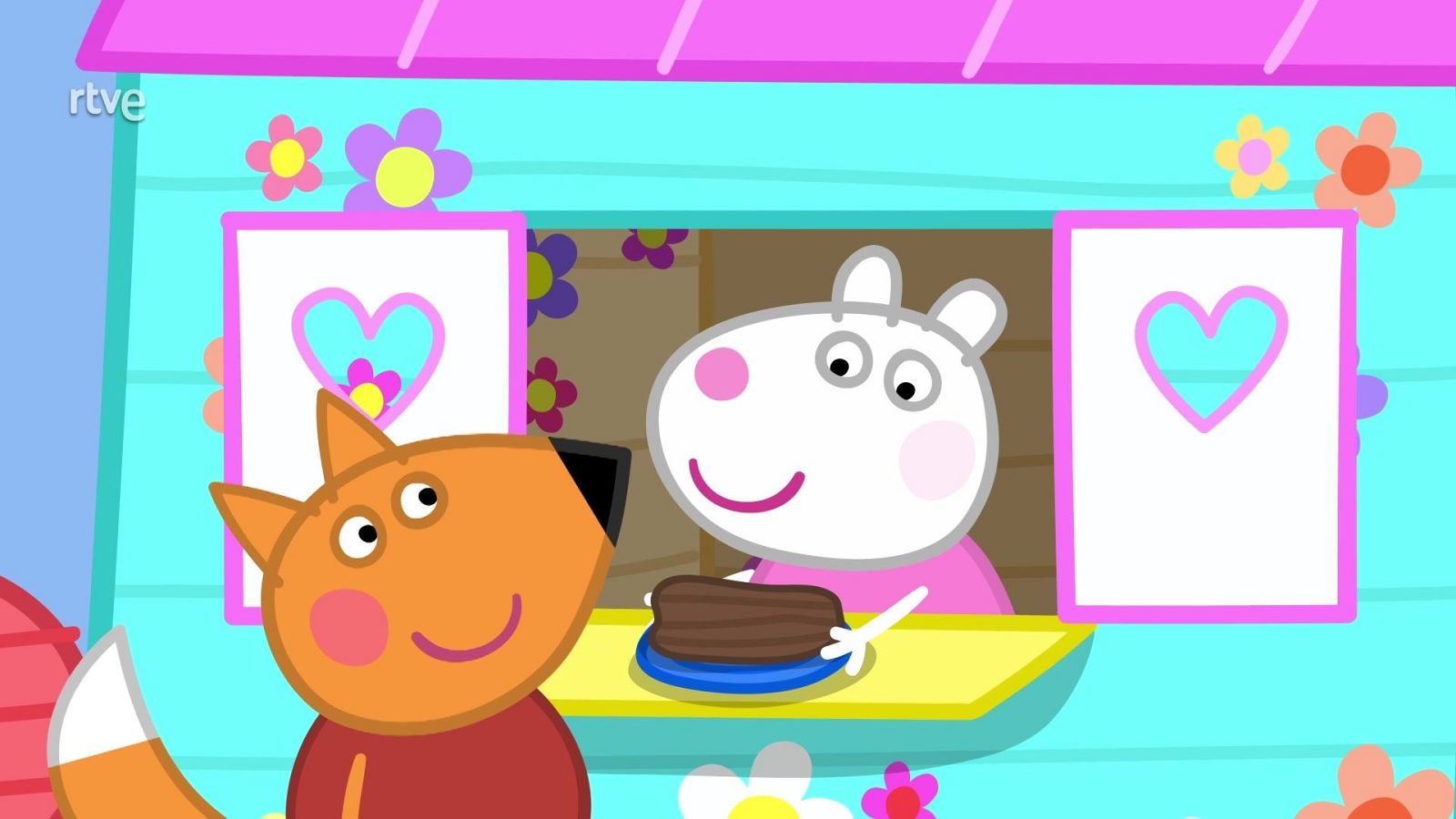 La comida para llevar de la casita (en inglés) - Peppa Pig en inglés | Watch