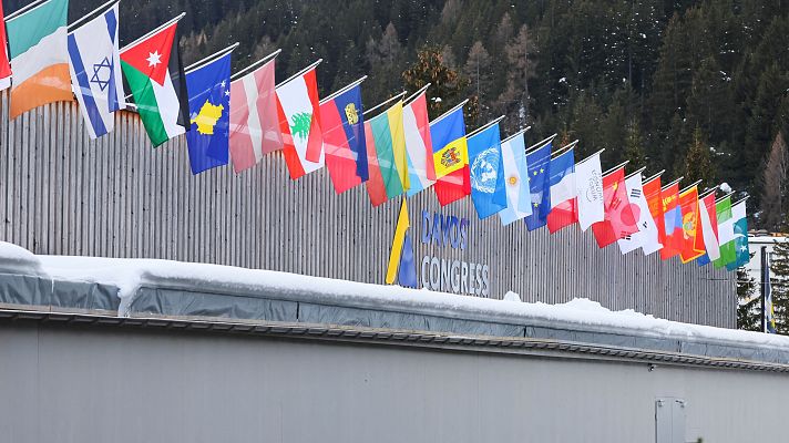 Telediario 1 - Las brechas de la inteligencia artificial, a debate en el Foro de Davos