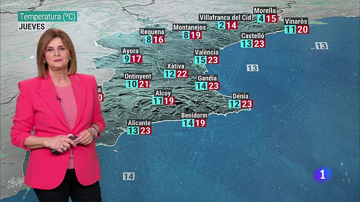 L'informatiu - Comunitat Valenciana - El tiempo en la Comunitat Valenciana 17/01/24
