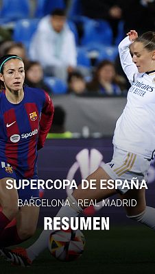 Fútbol - El Barça golea al Real Madrid para ser finalista de la Supercopa