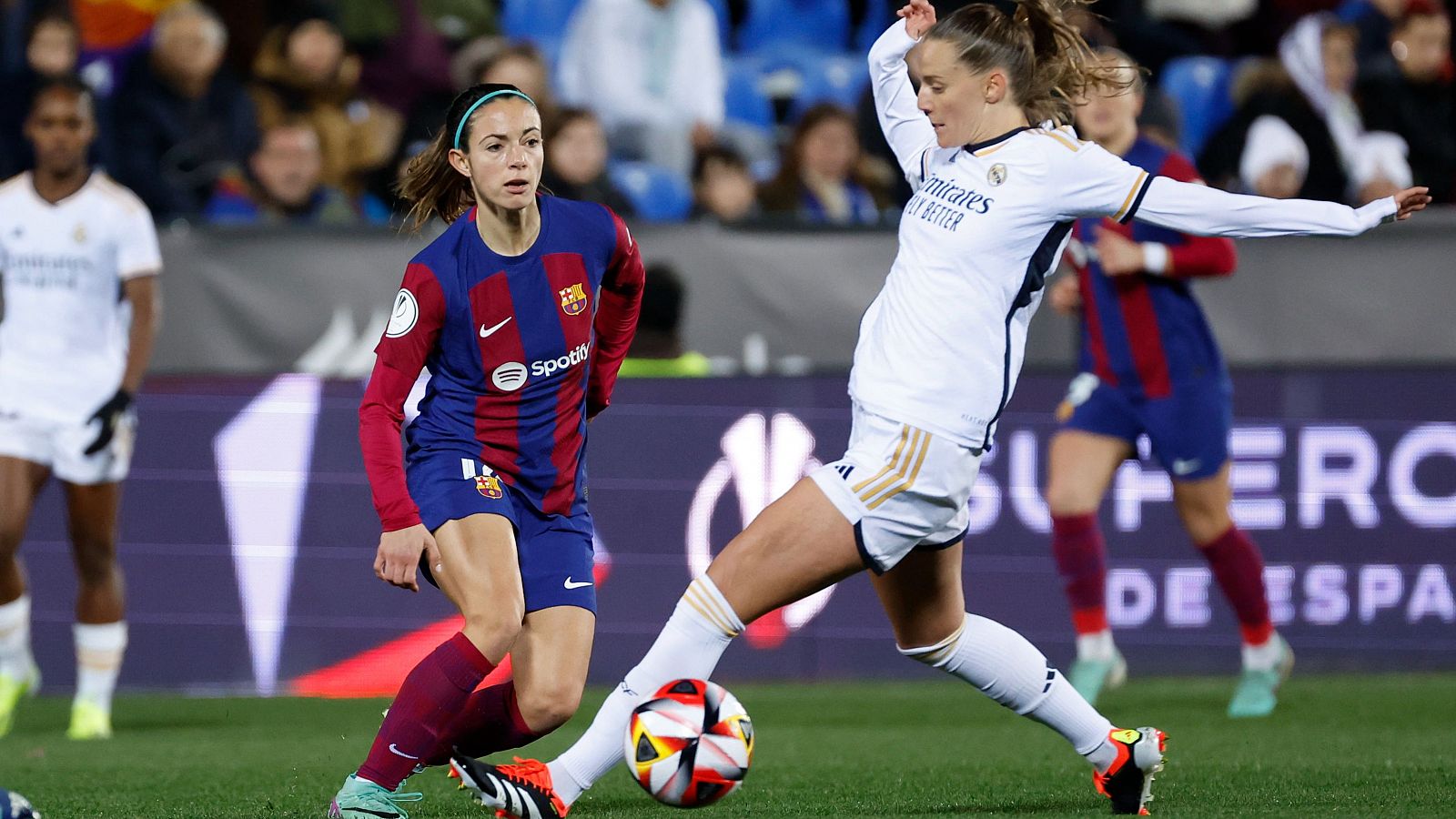 Fútbol - Supercopa de España Femenina 2024. 2ª Semifinal: Barcelona - Real Madrid