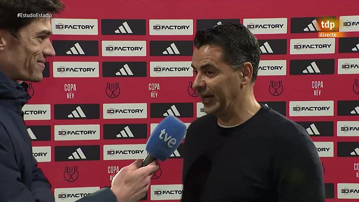Copa del Rey - Copa del Rey | Michel Sánchez: "Estamos a un pasito, queremos hacer historia y llegar a semifinales"