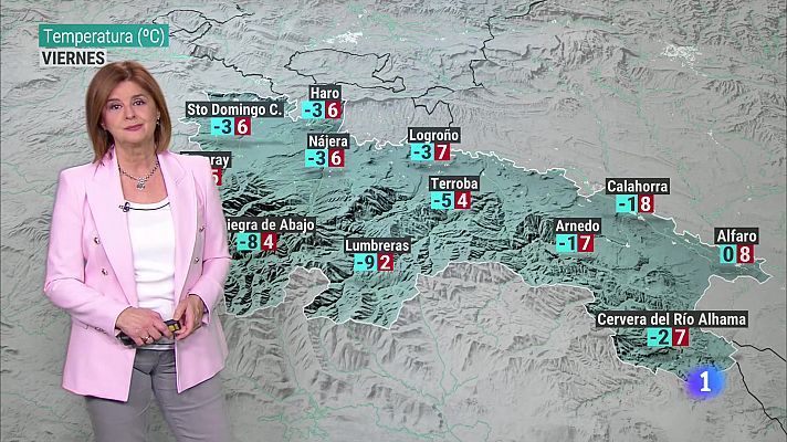 Informativo Telerioja - El tiempo en La Rioja - 18-01-24 - Ver ahora