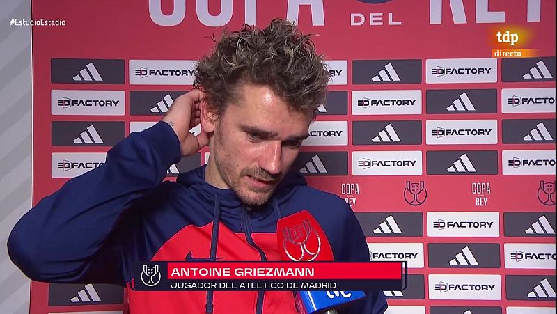 Antoine Griezmann, sobre su gol: "Me ha dicho Álvaro Morata que es un golazo"