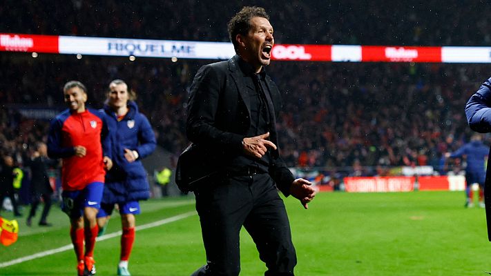 Copa del Rey - Simeone: "Antoine hizo un golazo extraordinario, de los mejores que le he visto"