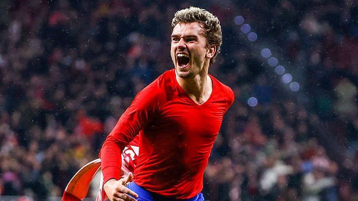 Telediario 1 - Griezmann, el 'Nuevo Sabio' que desatascó al Atlético