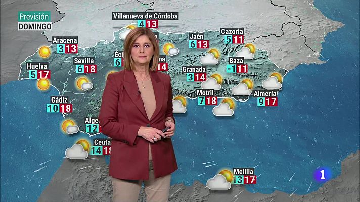 El tiempo en Andalucía - 19/01/2024