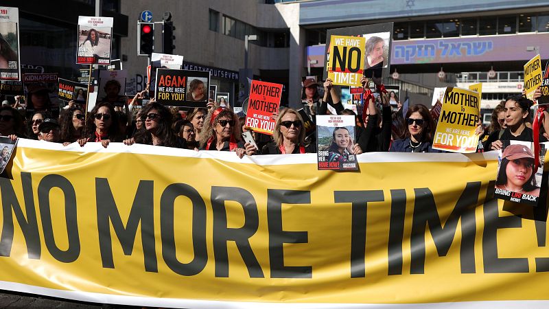 Familiares de los rehenes de Hamás en Gaza exigen su liberación | Ver