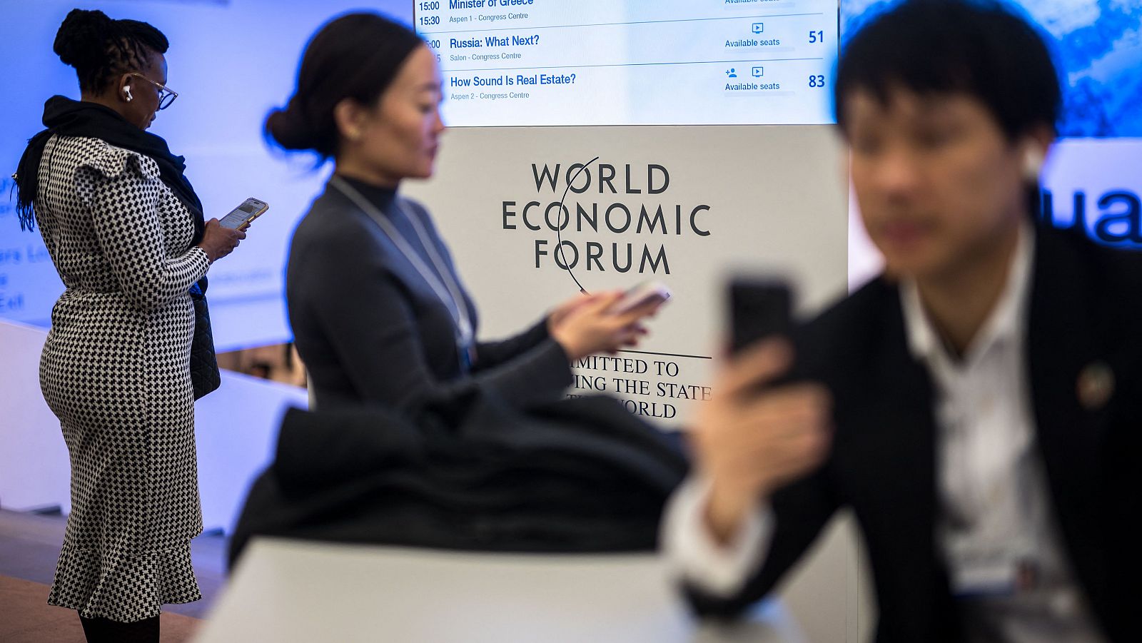El Foro de Davos se despide hasta 2025