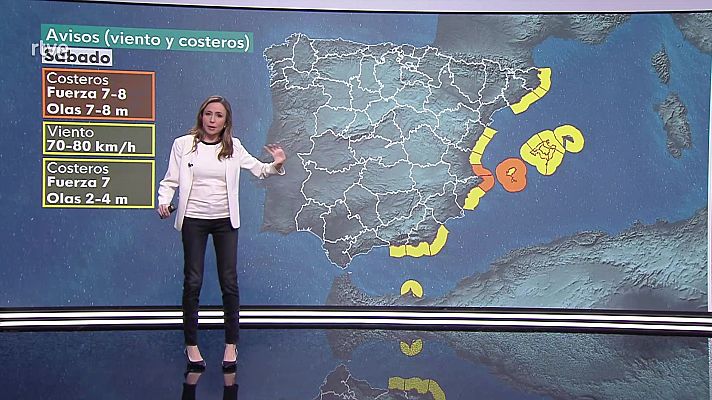El tiempo - Descenso acusado de las temperaturas en la mitad norte peninsular y Baleares