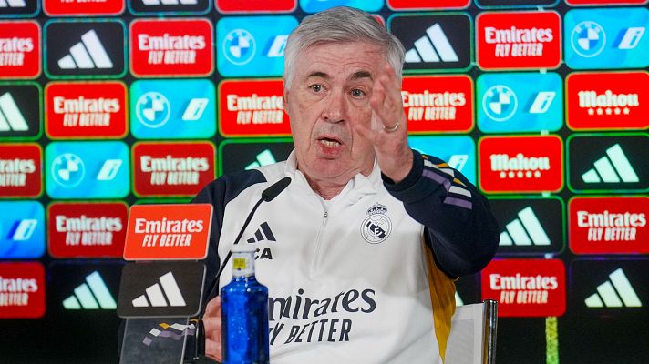 Fútbol - Ancelotti: "No hay debate interno con el portero, yo elijo y ya está"