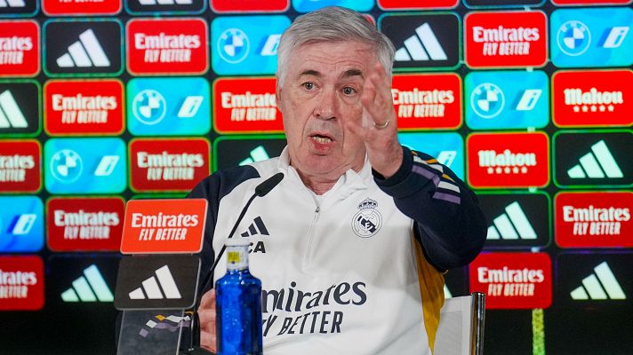 Ancelotti: "No hay debate interno con el portero, yo elijo y ya está"