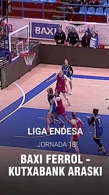 Baloncesto en RTVE - Liga Endesa femenina. 18ª: Baxi Ferrol - Kutxabank Araski