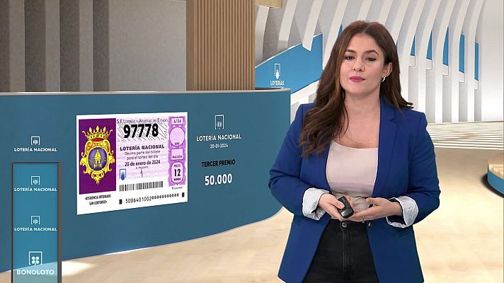 Loterías - Sorteo de la Lotería Nacional del 20/01/2024