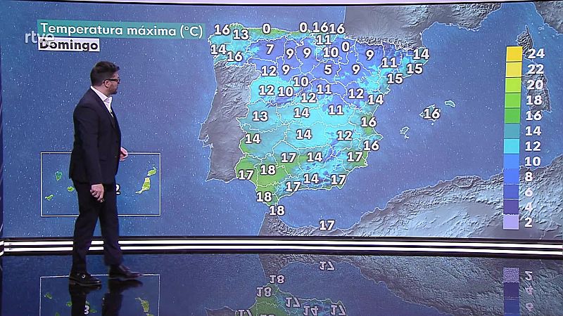 Intervalos de viento fuerte al principio en el área mediterránea. - ver ahora