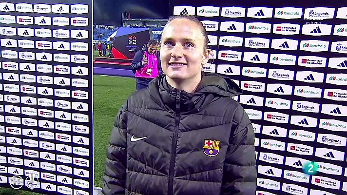 Supercopa femenina | Graham Hansen, MVP de la final con tres goles y una asistencia