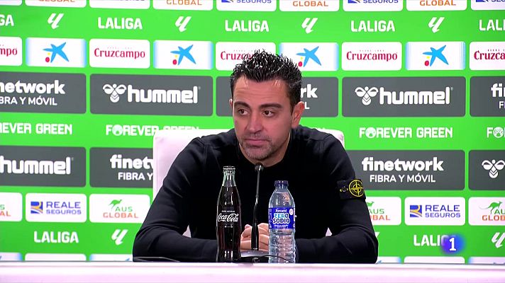 Telediario Fin de Semana - Xavi, sobre la victoria del Madrid ante el Almería: "Lo ha visto todo el mundo; ya dije que iba a ser muy difícil ganar esta liga"