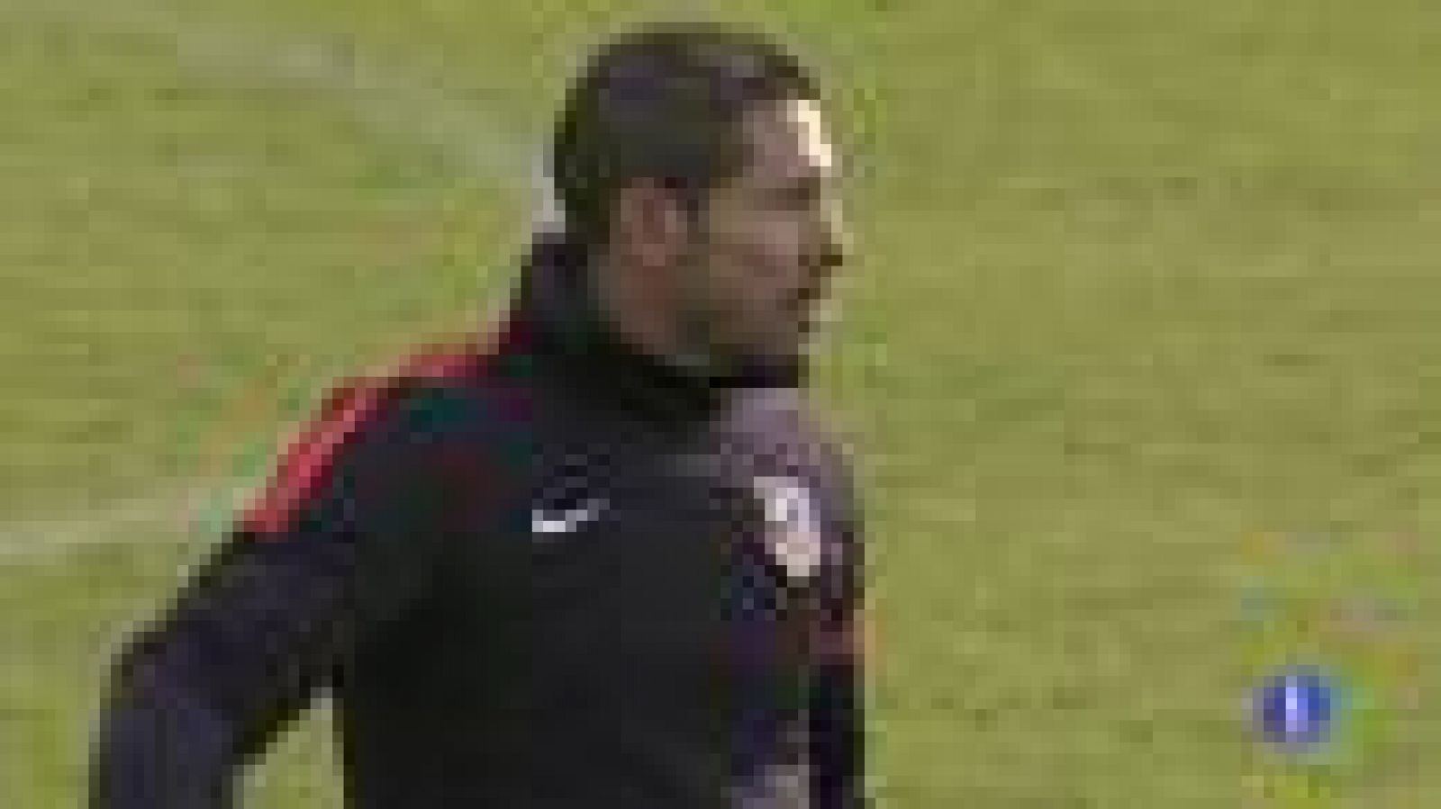 Simeone ha calentado junto a su equipo, el Atlético de Madrid, antes del partido de Copa contra el Jaén. El equipo colchonero durante unas horas, sólo unas horas, olvidarán al Madrid y se centrarán en la Copa del Rey.