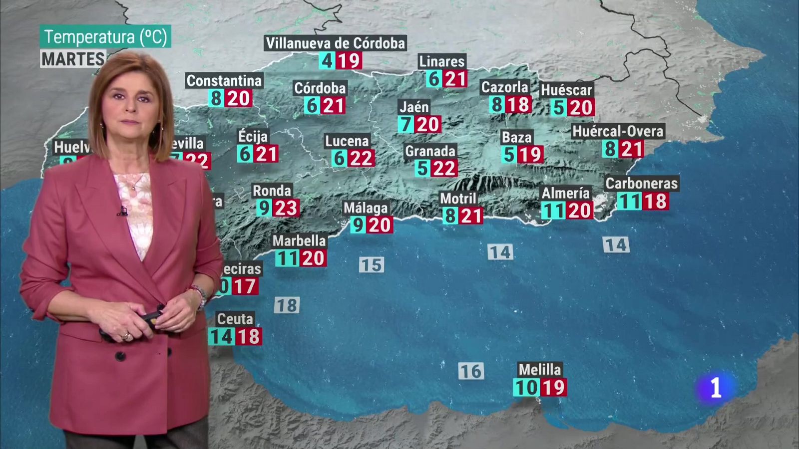 El tiempo en Andalucía - 22/01/2024: Noticias Andalucía - Programa informativo en RTVE Play