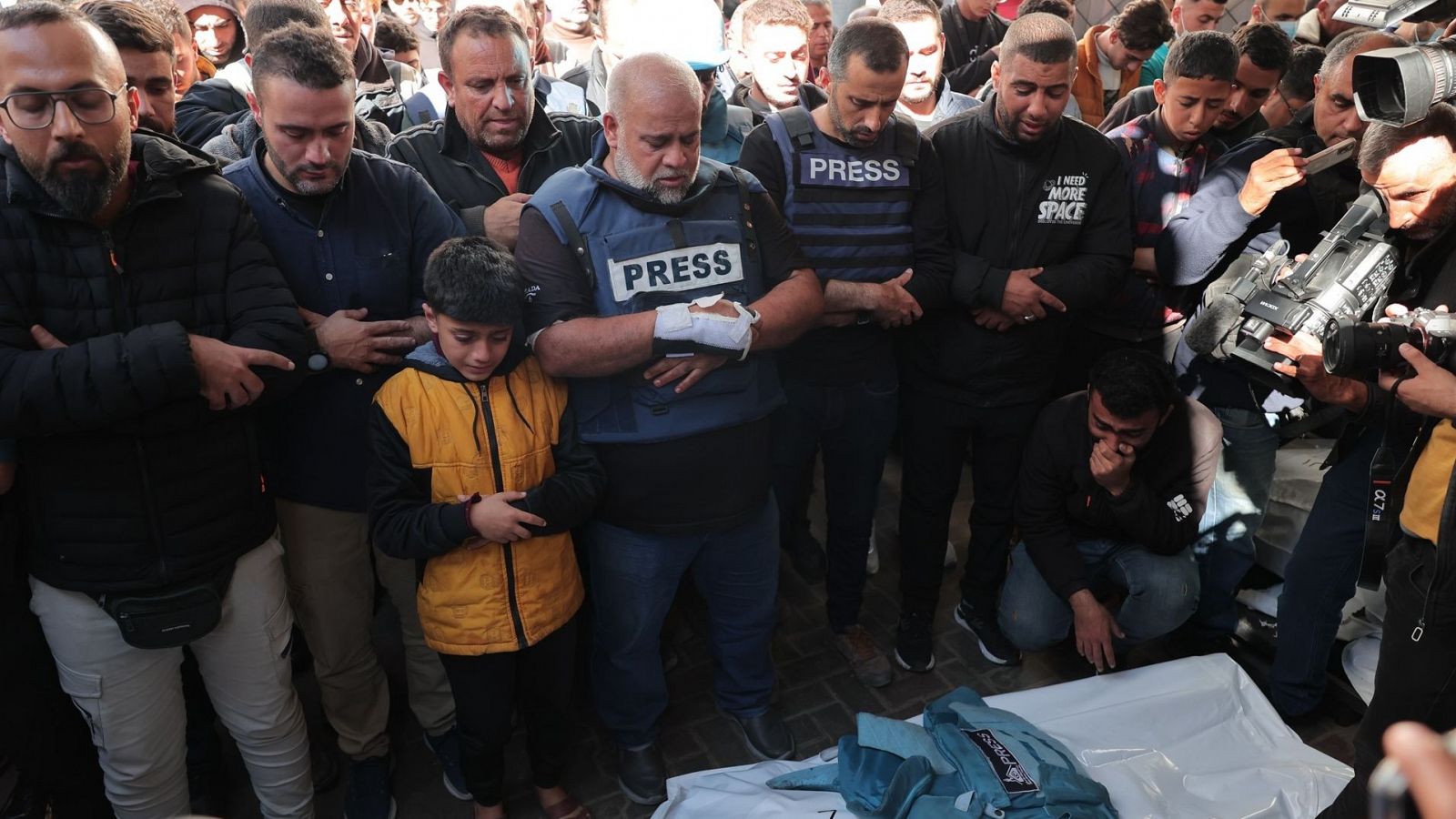 El periodista palestino que perdió a familiares en directo