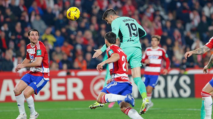 Granada - Atlético: resumen del partido de la 21ª jornada