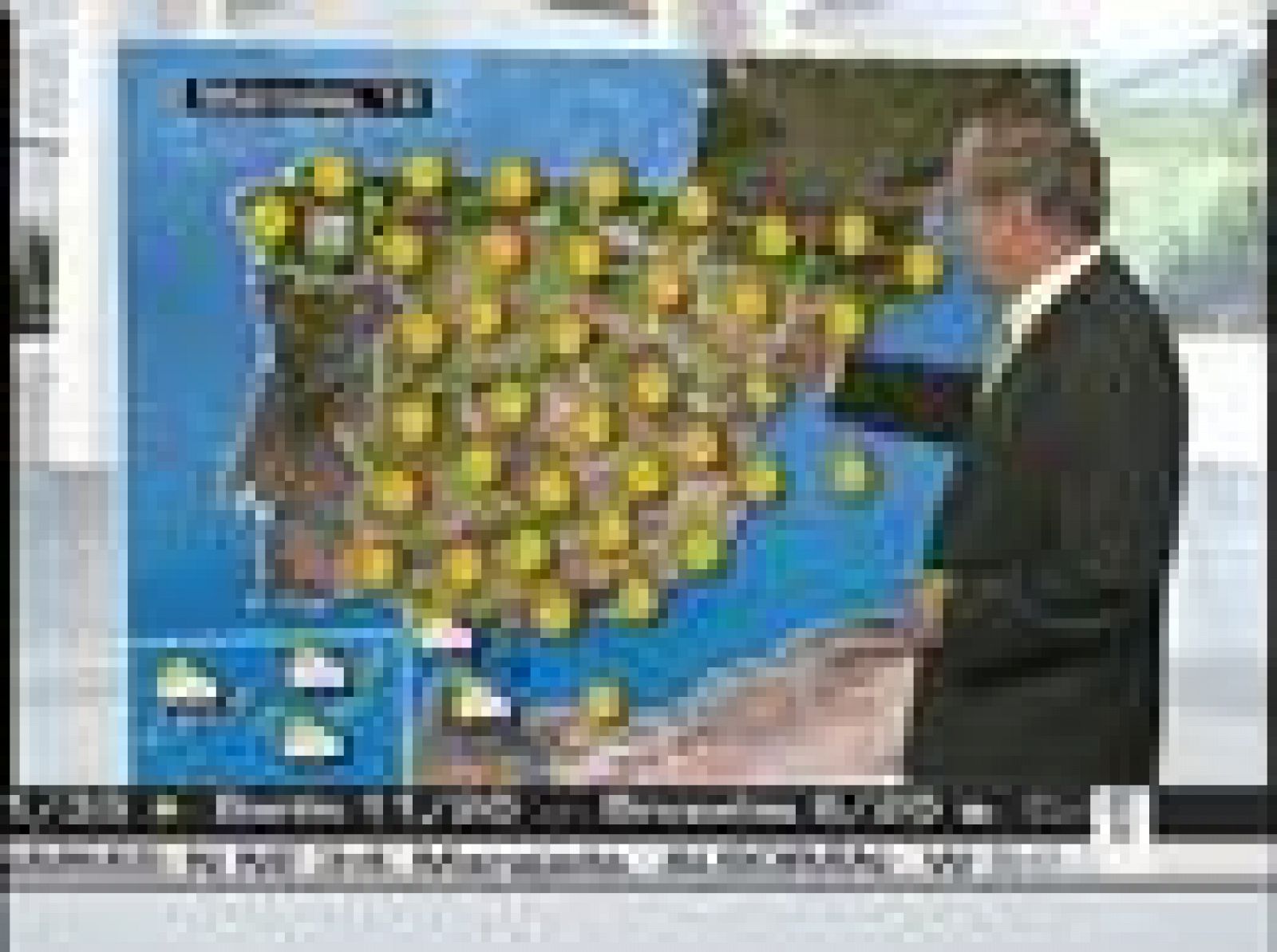 La Agencia Estatal de Meteorología (AEMET) anuncia para este martes hubascos localmente fuertes en el noreste de Cataluña y precipitaciones persistentes en el norte de Navarra.