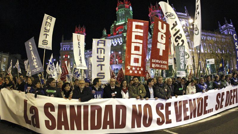 Último día de huelga de la sanidad de Madrid que termina sin acuerdos