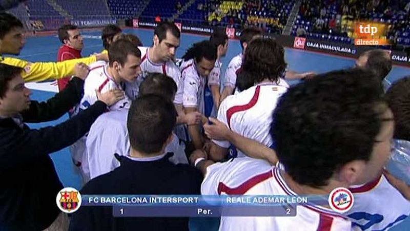  Balonmano - Liga Asobal: FC Barcelona Intersport - Reale Ademar León - ver ahora