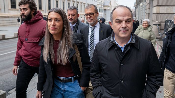 Telediario 1 - PSOE, ERC y Junts cambian el alcance de la amnistía sobre el terrorismo y blindan las causas de los CDR y Tsunami