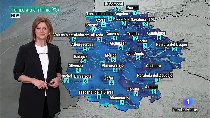 El tiempo en Extremadura - 23/01/2024