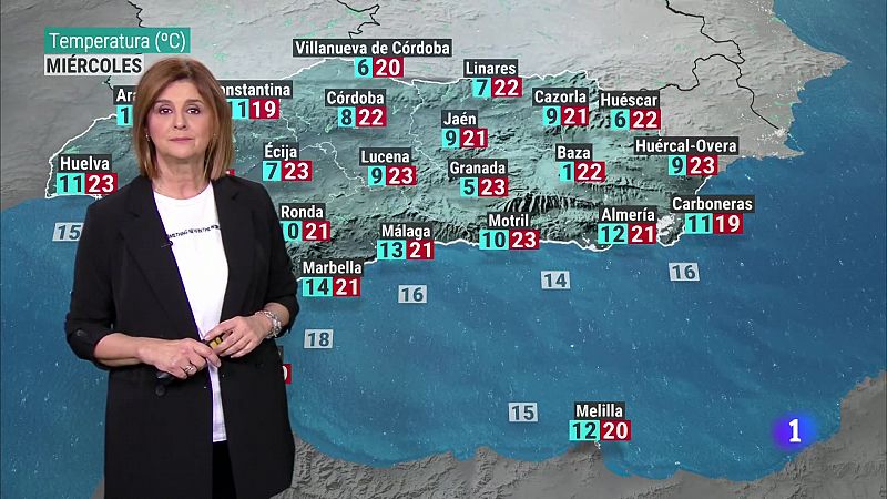 El tiempo en Andalucía - 23/01/2024