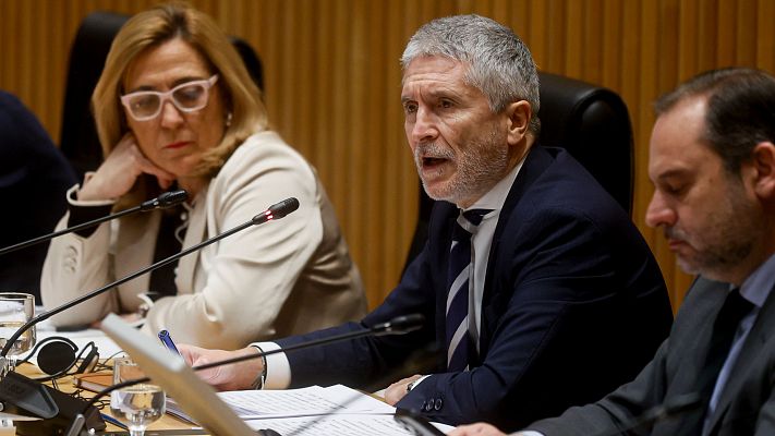 Telediario 1 - Marlaska defiende que las devoluciones de menores de Ceuta a Marruecos fueron legales